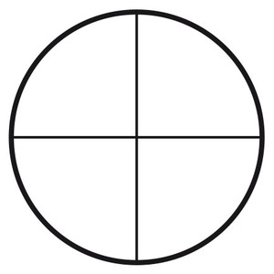 Motic Micrometer scale plate eyepiece reticule crosshairs (25mm diameter)