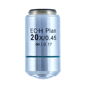 Motic Objective CCIS plan achromat. EC-H PL 20x/0.45 (WD=0.9mm)