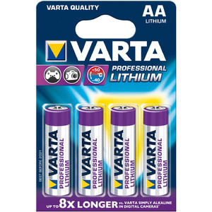 Piles CR123A 3V Lithium Varta