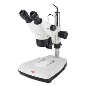 Motic Stereo zoom microscope SMZ171-BLED, bino, 7,5X-50X