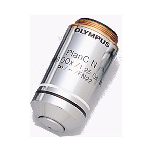 Evident Olympus PLCN 100XO/1.25 Plan Achromatic Objective with oil immersion