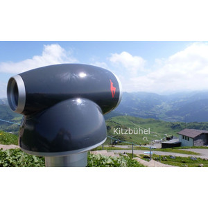 Telescope idee-Concept Fernrohr Anbringung Ihres Logos