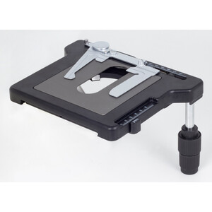 Motic Cross table, w/o rack, ceramic insert, 2 preparations, right or left operation (BA410E)