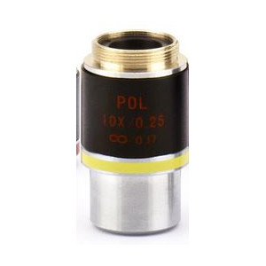 Optika M-1081, IOS W-PLAN POL 10X/0.25 microscope objective