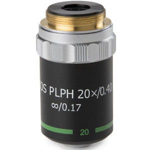 Euromex 20X/0.40, plan, phase-contrast, infinity microscope objective, BB.7720 (BioBlue.lab)