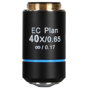 Motic EC PL, CCIS, plan, achro microscope objective, 40X/0.65, S, w.d. 0.5mm (BA-210)