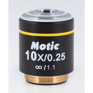 Motic PL, CCIS, plan, achro, 10X/ 0.25, w.d.16.8mm microscope objective (for AE2000)