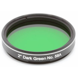Explore Scientific Filters Filter Dark Green #58A 2"
