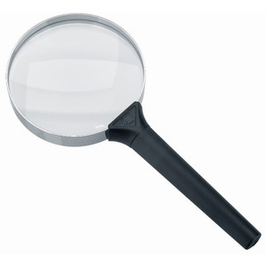 Schweizer Magnifying glass Handlupe Basic-Line CLASSIC, 4D/2x/Ø90mm, bikonvex