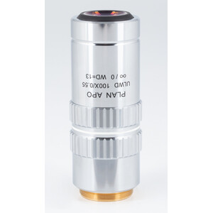 Motic Plan Apochromat objective ULWD PLAN APO 100X/0.550 (WD=13mm)