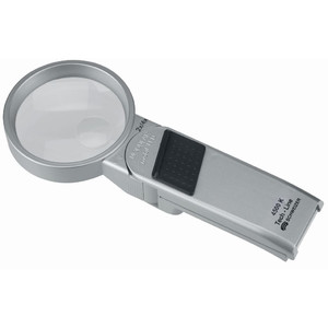 Schweizer Magnifying glass Lupe Tech-Line MODULAR 2x/4x; Ø70/Ø20mm, bifokal, 4500K