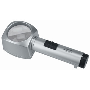 Schweizer Magnifying glass Benchtop illuminated magnifier Tech-Line 6500K, 4x/Ø55mm, aspheric
