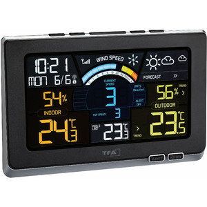 TFA Weather station Spring Breeze with wind speed indicator
