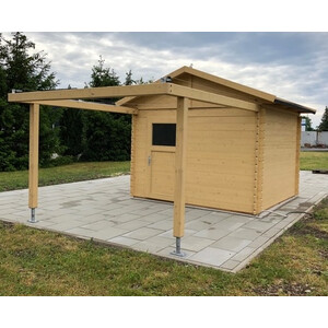Dome Parts GreenLine Big 32mm observatory with wooden protective cover