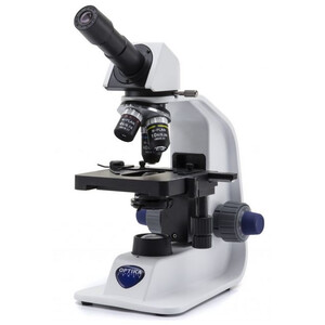 Optika Microscope B-153R-PL, plan, mono, battery, 40x-600x