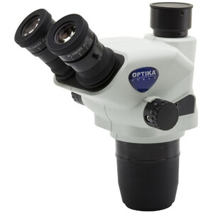 Optika Stereo zoom head SZO-T, trino, 6.7x-45x, w.d. 110 mm, Ø 23mm, click stop