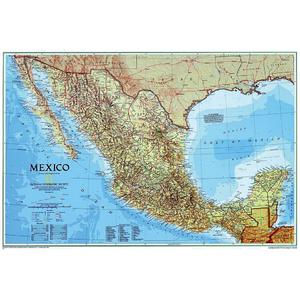 National Geographic Map Mexico