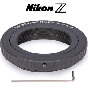 Baader Camera adaptor T2/Nikon Z & S52 Wide-T