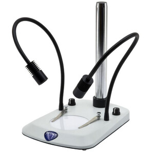 Optika Stand column SZ-ST8, Dual Arm Gooseneck, Incident & Transmitted light