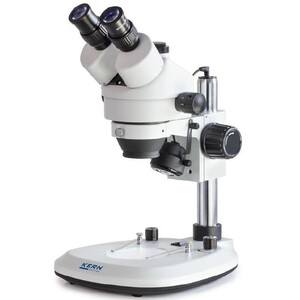 Kern Stereo zoom microscope OZL 463, Bino, Greenough, 0,7-4,5x, HWF10x20, 3W LED