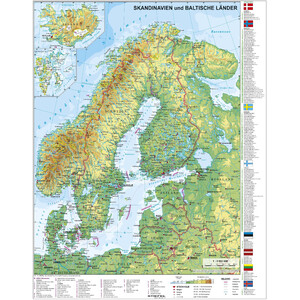 Stiefel Map Scandinavia and the Baltic States