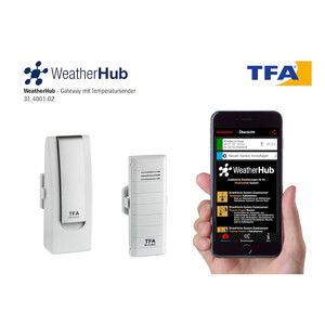 TFA Starter-Set mit Temperatursender WEATHERHUB
