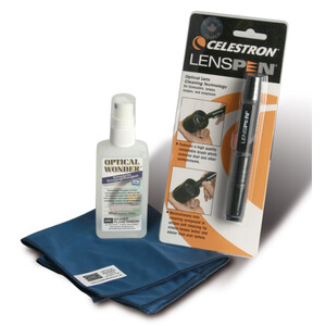 Baader Optical Wonder 100ml optical cleaning fluid with cloth and LensPen