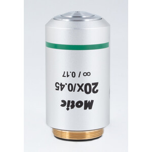 Motic Objective EC PL, CCIS, plan, achromatic, UC 20x/0.45 w.d. 0.8mm (Panthera)