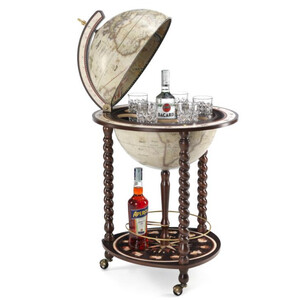 Zoffoli living Globe Bar Explora Old White 40cm