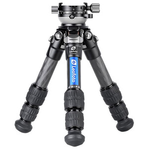 Leofoto Carbon tripod LS-223CEX Ranger mit Nivellierschale + Panoramateller RH-0