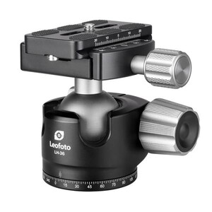 Leofoto Tripod ball-head LH-36 + QP-70N quick release plate