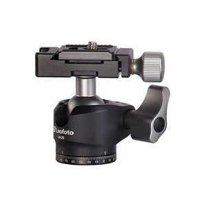 Leofoto Tripod ball-head LH-25 + Schnellwechselplatte PU-25