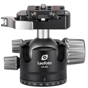 Leofoto Tripod ball-head LH-40LR + NP-50 quick release plate