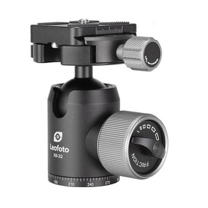 Leofoto Tripod ball-head XB-32 Panoramafunktion + Schnellwechselplatte BPL-50