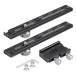 Leofoto Arca-Swiss rail set NP-600 2x 300 mm + coupling