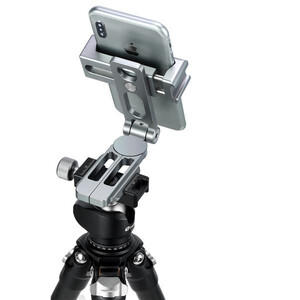 Leofoto Mounting Smartphoneklemme & Stativ PS-2 Silver