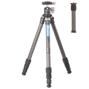 Leofoto Carbon tripod LS-224C Ranger + Ballhead LH-25 + kurze Mittelsäule DC-222C