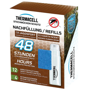 Thermacell Mosquito repellent refill pack 48 hours earth scent for hunting