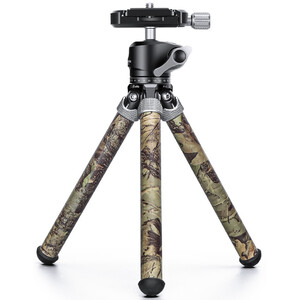 Leofoto Tabletop tripod MT-02C+LH-22 Camouflage