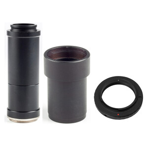 Motic Camera adaptor Set (4x) f. Full Frame mit T2 Ring für Nikon