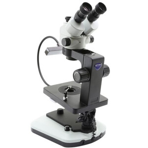 Optika Stereo zoom microscope OPTIGEM-20 trino, BF, DF, Greenough, w.d. 100mm, 10x/21mm, 0,7x-4.5x