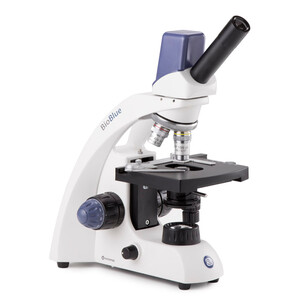 Euromex Microscope Mikroskop BioBlue, BB.4255, digital, mono, DIN, 40x - 1000x, 10x/18, LED, 1W