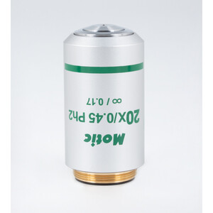 Motic Objective 20X / 0.45, wd 0.8mm, CCIS, UC plan, pos.phase Ph2, infinity