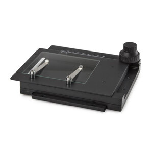 Euromex X/Y Cross table with microscope stage and translucent glass plate for NexiusZoom