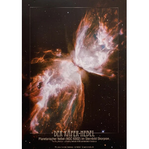 AstroMedia Poster The Beetles Nebula NGC 6302