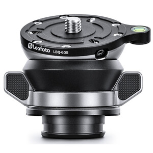 Leofoto Levelling device LBQ-60S (black/silver)