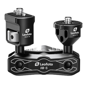 Leofoto AM-8 Kit consisting of AM-8 Base unit, AM-8-13 and AM-8-14 joints