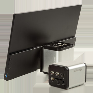 Euromex Camera VC.3039-HDS, colour, 1/2.8", 1.45 µm, 60/30 fps, 8 MP, HDMI/USB, 13" HD monitor