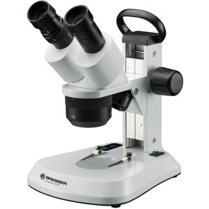 Bresser Stereo microscope Analyth STR 10x-40x bino; Greenough; 50mm; 10x/20; 10-40x; LED, camera, 2MP