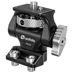 Leofoto Camera Cage Monitor mount FM-03 with two 1/4" connection threads
